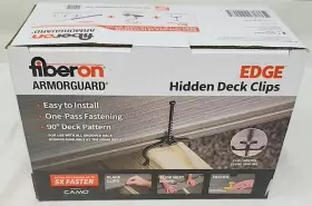90CT FIBERON Armorguard Edge Hidden Deck Clips