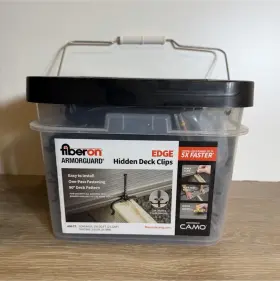 1006-306-849 FIBERON ARMORGUARD Edge Hidden Deck Clips Pack