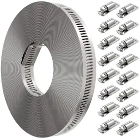 M398Z12M01601 FIXIRONS Steel Hose Clamp Strap Stronger Kit