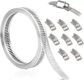 313095374339 FLOWDEN Steel Duct Hose Clamp Pipe Air Ducting