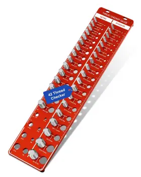 LWGJCK34TLS FMHOTU Nut Bolt Thread Checker Sizer Gauge