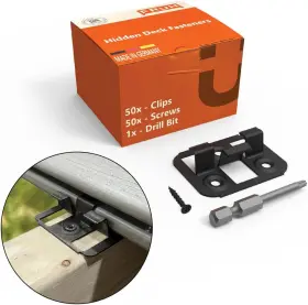6WPC FRUEH BUILDING SYSTEMS Hidden Deck Fasteners Boards