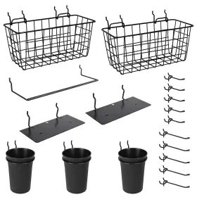 768177313223 G.CORE Pegboard Organizer Pack Peg Board Hooks
