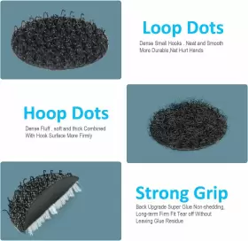 BLACK-0 G-WING Adhesive Dots #2