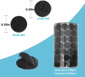 BLACK-0 G-WING Adhesive Dots #3