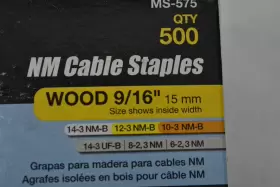 MS-575 GARDNER BENDER Cable Staples Tools #3