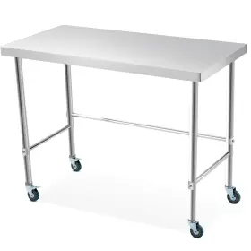 JHSJWSTEHWO2O6B GARVEETECH Steel Table Bottom Shelf Wheels