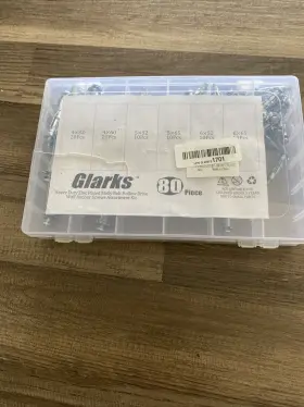 091044261960 GLARKS Molly Bolt Set Wall Anchors Screws