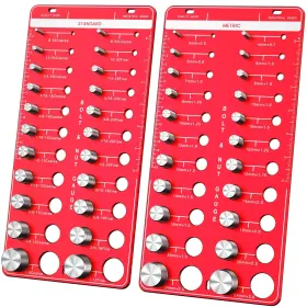 GS-GAUGES-RD-1 GLOWSKY Thread Checker Nut Bolt Standard