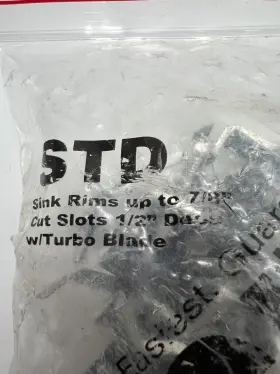 1-844-4 GOCLIPS Pack Sink Rims Std Up Slots Turbo Blade #3