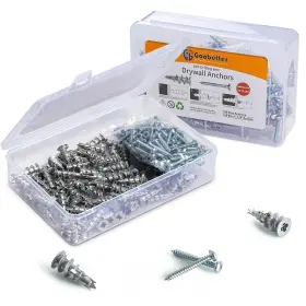 GBTST0005 GOOBETTER Drywall Anchors Screws Drilling Kit