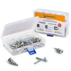GBTST0006 GOOBETTER Drywall Anchors Screws Drilling Kit