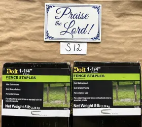 009326705637 GRIP RITE Doit Fence Barbed Wire Staples Dipped