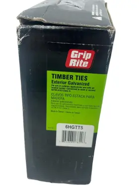 17849 GRIP RITE Spiral Shank Exterior Galvanized Timber Ties #3