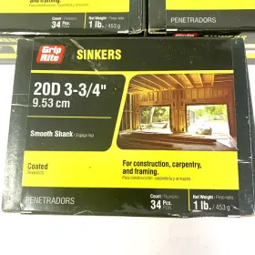 764666156760 GRIP-RITE Sinkers Coated #2