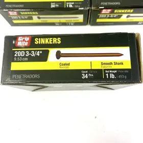 764666156760 GRIP-RITE Sinkers Coated #3