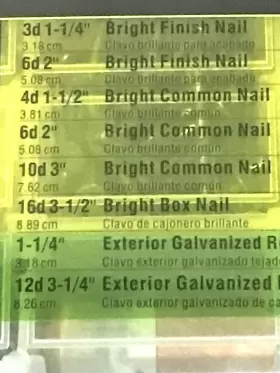 764666666108 GRIP-RITE Nails Pack General #3