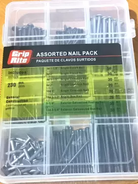 764666666108 GRIP-RITE Nails Pack General
