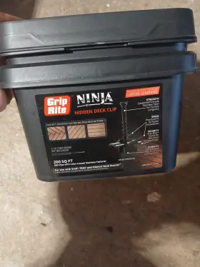 GRNINC316200 GRIP-RITE Ninja Hidden Deck Clip