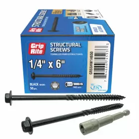 GRSSHW14650 GRIP-RITE Primeguard Coated Hex Washer Head #3
