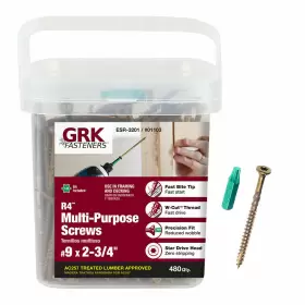 01103 GRK FASTENERS Propak Multipurpose Screws #2