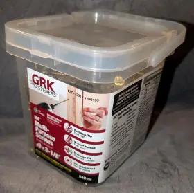 100105 GRK FASTENERS Polymer Exterior Screws