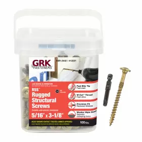12221 GRK FASTENERS Rss Handypak Structural Screws Perpkage #2