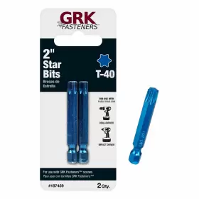86459 GRK FASTENERS Bits Containing Equal #2