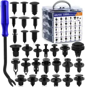 ZYQH1001DKK GRUTOV Car Bumper Clips Shield Retainer Rivets