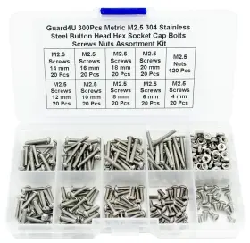 738634034671 GUARD4U Steel Head Hex Socket Cap Bolts Screw