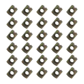 2951-HBN-10-30 GUIFENG Monogrammed Cross Hole Barrel Nuts