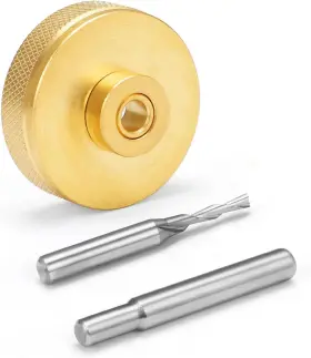 9500-00 GUOJINJISM Router Inlay Bushing Solid Kit