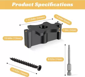 GK-HDF200 GYYKZZ Pack Hidden Deck Fasteners Decking Board Cl #3
