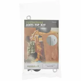 681391205191 HANGMAN Furniture Anti Tip Kit
