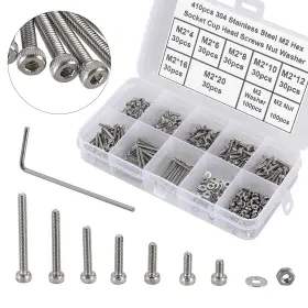 616899971170 HANTOF Hex Socket Head Cap Screws Bolts Steel