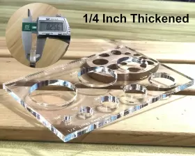 HS67 HECFU Router Jigs Template Woodworking Pack Circle #2