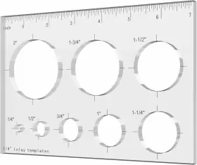 HS67 HECFU Router Jigs Template Woodworking Pack Circle