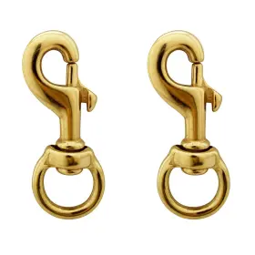 741802057921 HELONGE Flagpole Snap Clips Hooks Swiv