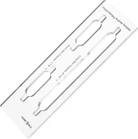 HTR-002 HERMIT TOOLS Keyhole Templates