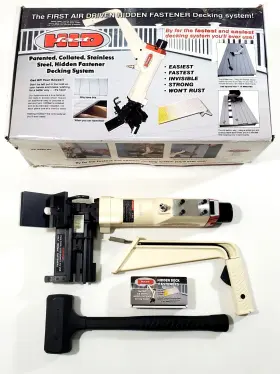 860421000047 HIDFAST Hidden Decking Fastening Pneumatic Deck