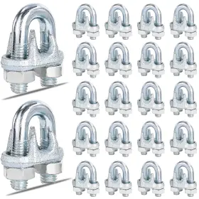 WRC-30PM8 HIGH-PQ Zinc Wire Rope Clamps Bolt Cable Clip