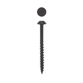 WDC24021 HIGHPOINT Round Washer Head Woodworking Screws Oxide