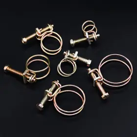 HWC42 HILITCHI Steel Wire Tube Hose Clamps Kit #3