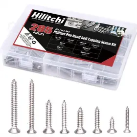 HZD285 HILITCHI Steel Phillips Flat Head Tapping