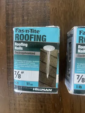 038902055750 HILLMAN Fasteners Galvanized Roofing Nails Gauge #3