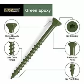 038902064639 HILLMAN Deck Wood Screws Box #3