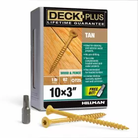 038902065933 HILLMAN Deck Wood Screws Box