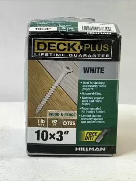 1147871 HILLMAN Deck Wood Screws #2