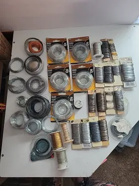 123131-N HILLMAN Galvanized Steel Wire Freesh