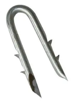 461862 HILLMAN Fas Tite Galvanized Barbed Staple Gauge